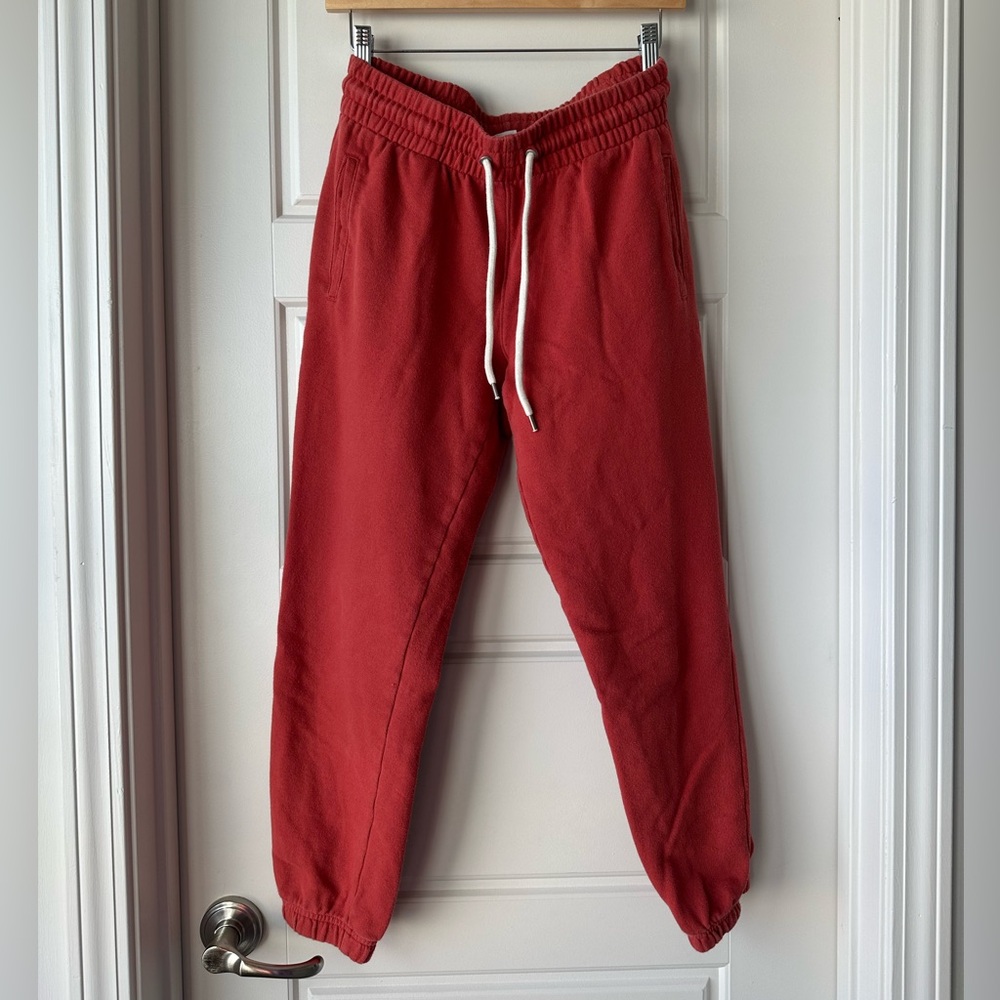 GAP Red Jogger Sweatpants
